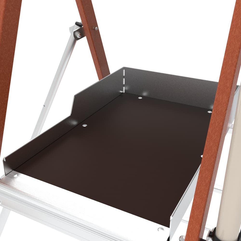 Plancher antidérapant 600x400 mm en bois éco-sourcé