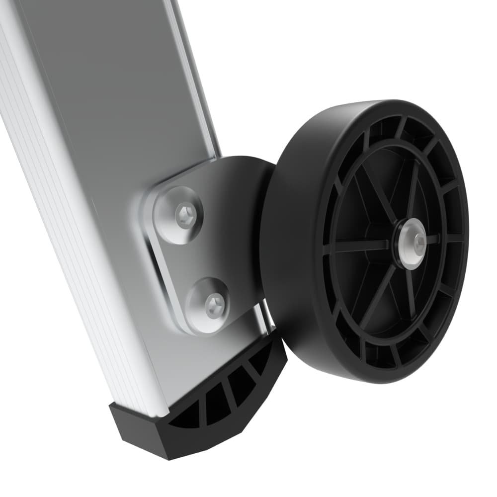 Roues de déplacement arrière