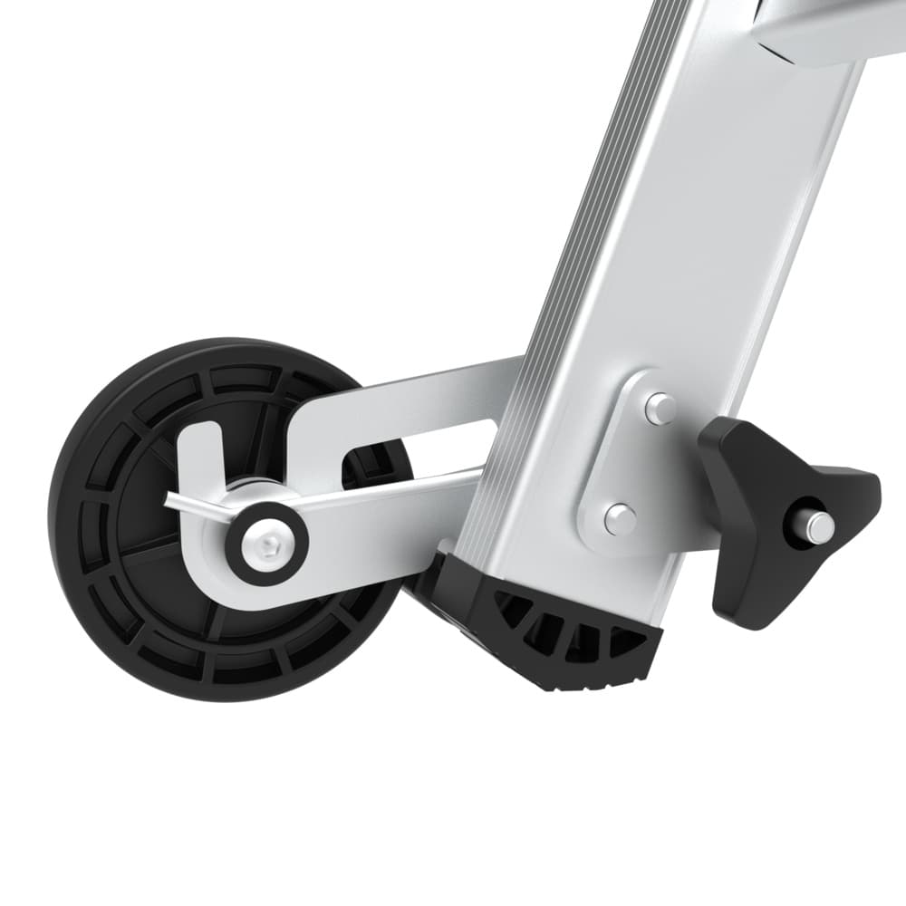 Roues de déplacements arrière escamotables