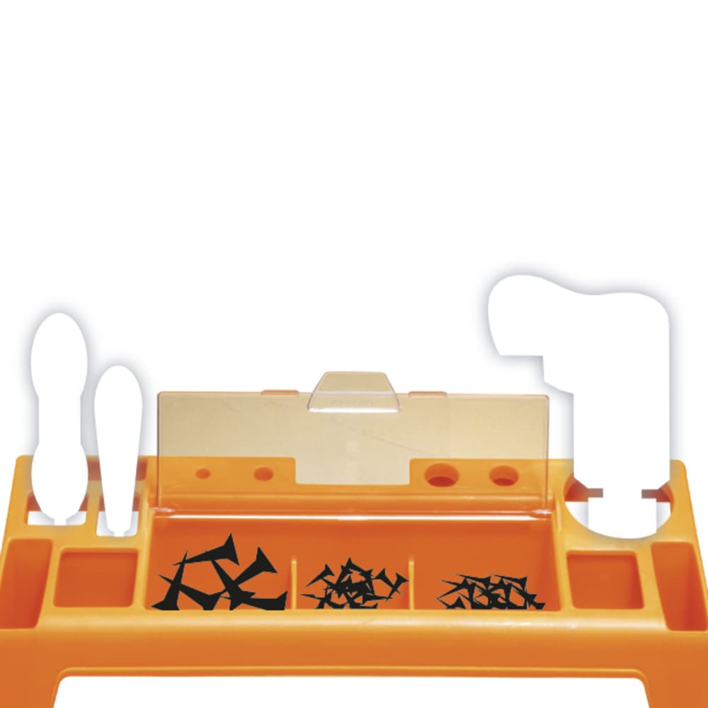 Porte-outils compartimenté