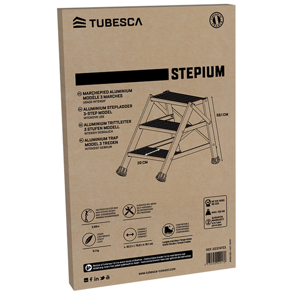 Produit livré dans un carton