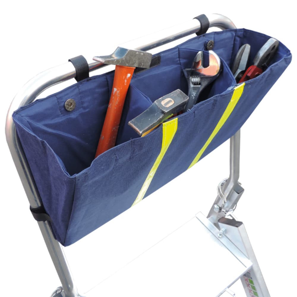 Porte-outils textile en série sur les modèles 3 et 4 marches