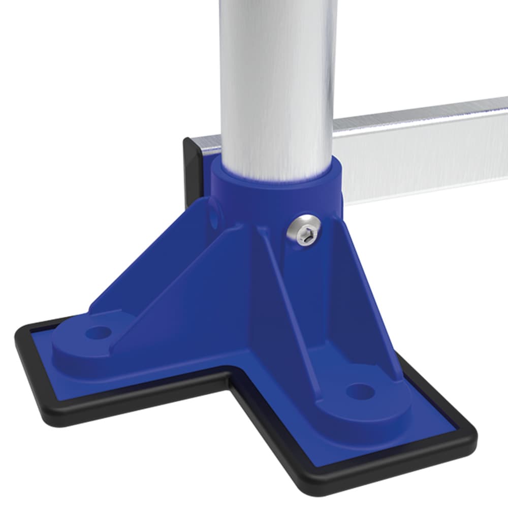 Pieds double fixation (vis Ø 8 mm non fournie)