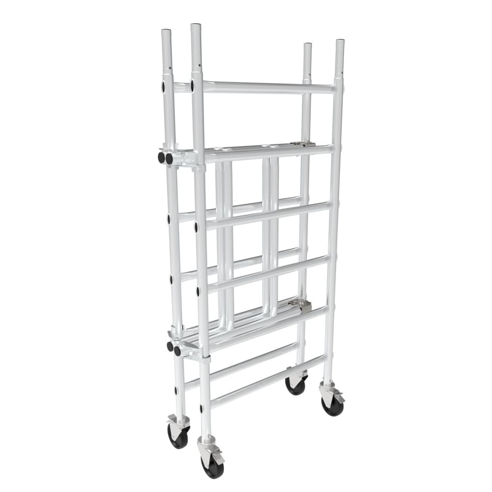 Base pliante compacte : 1,75 x 0,83 x 0,23 m