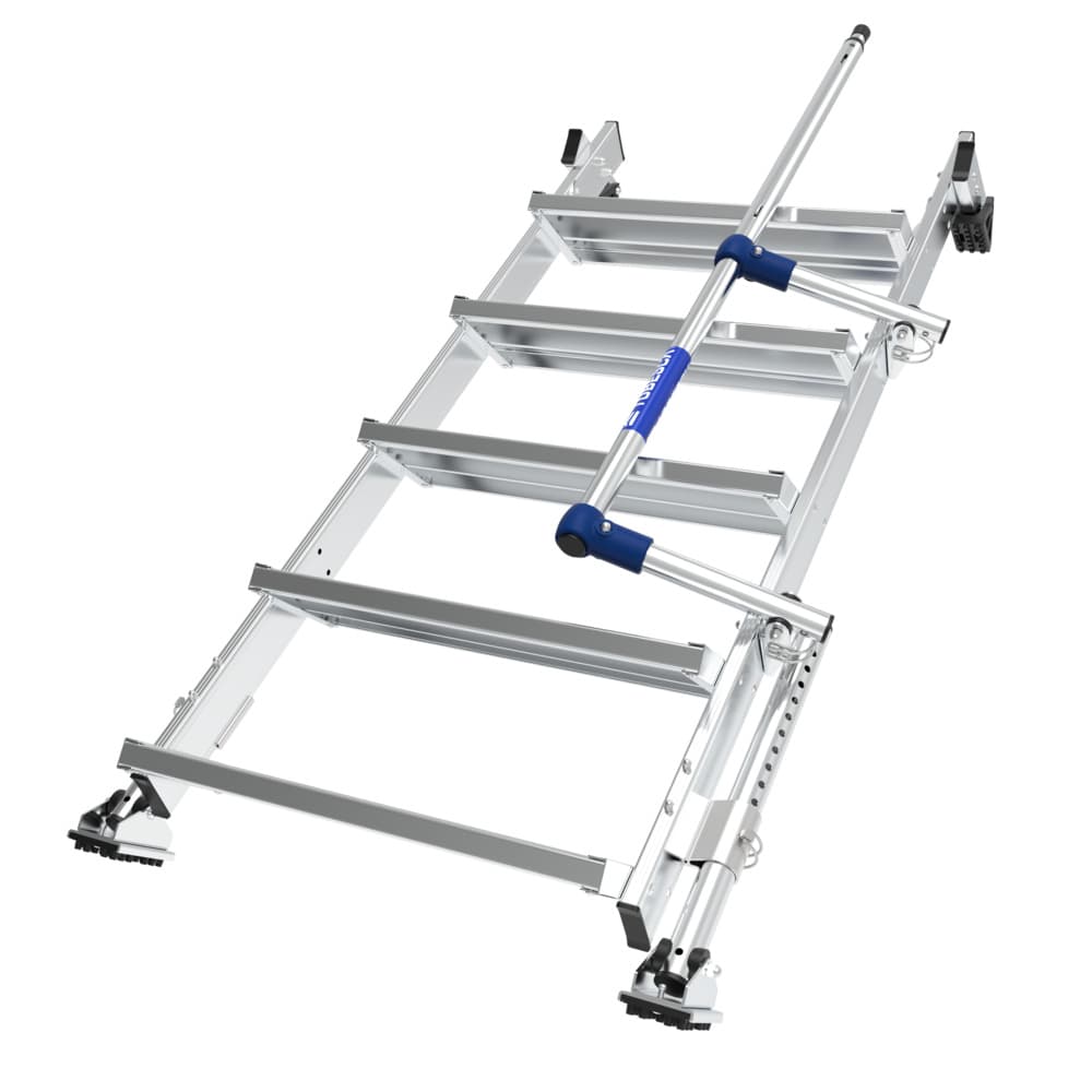 Rampe repliable pour faciliter le stockage