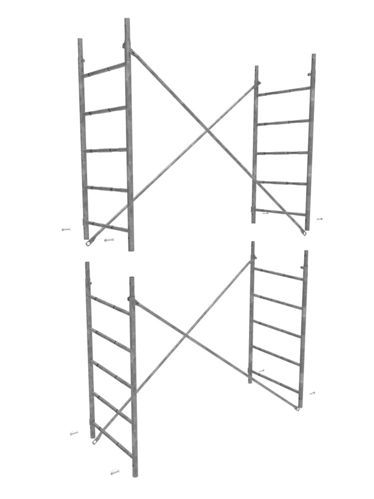 Rehausse 3m (échelles et diag)