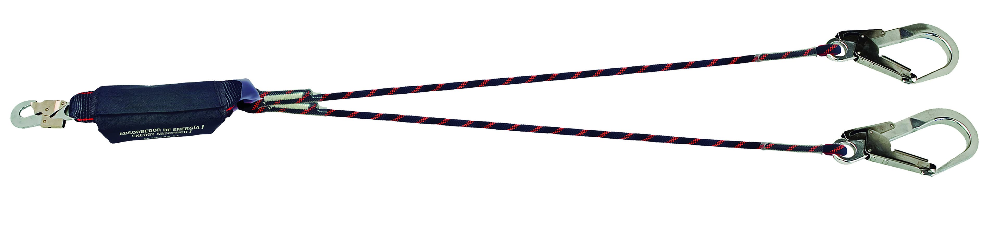 Longe corde double avec absorbeur